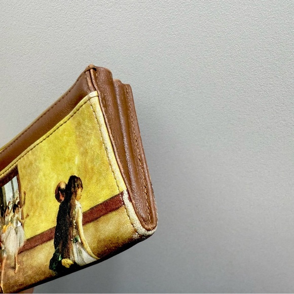 ICON Printed Leather Change Coin Purse Wallet Ballet Class - Picture 13 of 13